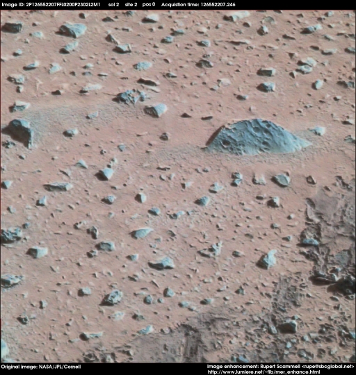 Spirit high res pancam image